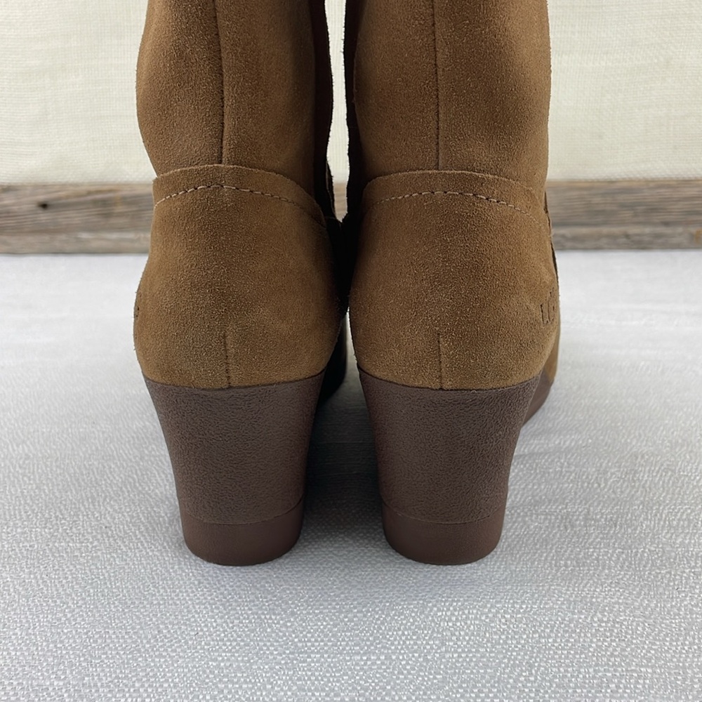 UGG Potrero Suede Wedge Boots - Picture 8 of 16